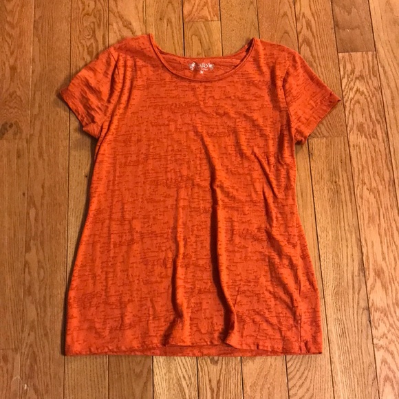 Cato Tops - See through orange Cato top